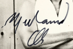 MUHAMMAD ALI SIGNED PHOTO.