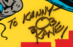 BOB KANE SIGNED "DETECTIVE COMICS" #27 & "BATMAN" #1 "FAMOUS 1st EDITION" COMIC PAIR.