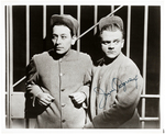 JAMES CAGNEY SIGNED PHOTO & SHEET MUSIC.