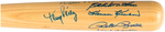 "COOPERSTOWN BAT" MULTI-SIGNED BASEBALL BAT.