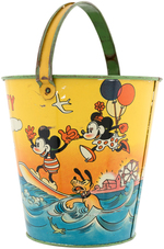 MICKEY & MINNIE MOUSE RARE "ATLANTIC CITY" SAND PAIL.