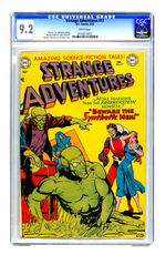 STRANGE ADVENTURES #17 FEBRUARY 1952 CGC 9.2 WHITE PAGES.