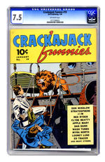 CRACKAJACK FUNNIES #19 JANUARY 1940 CGC 7.5 OFF-WHITE PAGES.