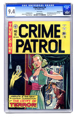 CRIME PATROL #16 FEBRUARY MARCH 1950 CGC 9.4 WHITE PAGES GAINES FILE COPY.