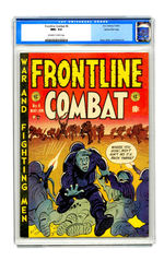 FRONTLINE COMBAT #6 MAY JUNE 1952 CGC 9.6 OFF-WHITE TO WHITE PAGES GAINES FILE COPY.