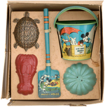 EXCEPTIONAL BOXED "MICKEY MOUSE SAND SET."