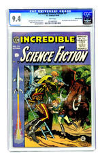 INCREDIBLE SCIENCE FICTION #31 SEPTEMBER OCTOBER 1955 CGC 9.4 WHITE PAGES GAINES FILE COPY.