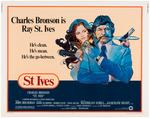 CHARLES BRONSON HALF-SHEET MOVIE POSTER TRIO.