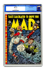 MAD #2 DECEMBER 1952 JANUARY 1953 CGC 9.6 OFF-WHITE PAGES GAINES FILE COPY.