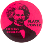 FOUR INDEPENDENT SOCIALIST CLUB BUTTONS INCLUDING TUBMAN, MALCOLM X, DOUGLASS & BROWN.