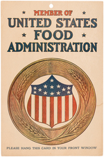 U.S. FOOD ADMINISTRATION THREE PIECES RELATED TO HOOVER & HOWARD HEINZ.