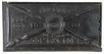 "TREGO'S OFFICE COMPANION" CAST IRON PAPERWEIGHT/BLOTTER HOLDER.