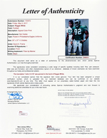 REGGIE WHITE SIGNED PHILADELPHIA EAGLES PRINT.