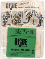 "GI JOE ACTION MARINE - FLAME THROWER" ACCESSORY PACK.