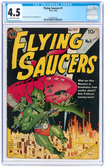 "FLYING SAUCER" CGC PAIR.