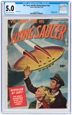 "FLYING SAUCER" CGC PAIR.