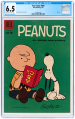 "FOUR COLOR" #969 FEBRUARY 1959 PEANUTS CGC 6.5 FINE+.