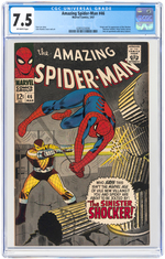 "AMAZING SPIDER-MAN" #46 & #72 CGC PAIR (FIRST SHOCKER).