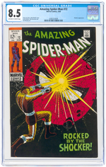 "AMAZING SPIDER-MAN" #46 & #72 CGC PAIR (FIRST SHOCKER).