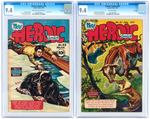 "HEROIC COMICS" CGC 9.4 NM LOT FILE COPIES.