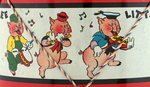 "THREE LITTLE PIGS" DRUM.