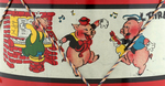 "THREE LITTLE PIGS" DRUM.