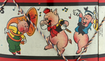 "THREE LITTLE PIGS" DRUM.