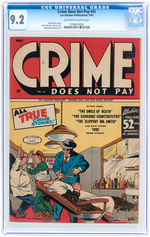 "CRIME DOES NOT PAY" #41 SEPTEMBER 1945 CGC 9.2 NM-.