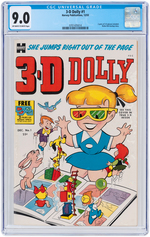 "3-D DOLLY" #1 DECEMBER 1953 CGC 9.0 VF/NM.