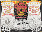 BILL GRAHAM BG-270 CONCERT POSTER FEATURING FLEETWOOD MAC & STEPPENWOLF.