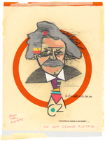 RICHARD MERKIN ALBERT EINSTEIN "THE WORLD OF SCIENCE IS MY GAME" PORTRAIT ORIGINAL ART.