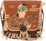 "WALT DISNEY'S OFFICIAL DAVY CROCKETT FRONTIER BAG."