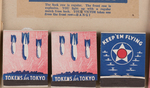 WORLD WAR II "SMOKERS' FUN SHOP" DISPLAY WITH ANTI-AXIS MATCHPACKS.