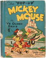 "THE POP-UP MICKEY MOUSE IN YE OLDEN DAYS" HARDCOVER.