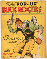 "THE POP-UP BUCK ROGERS IN A DANGEROUS MISSION" HARDCOVER.