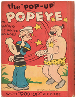 "THE POP-UP POPEYE IN AMONG THE WHITE SAVAGES" HARDCOVER.