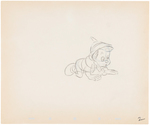 "PINOCCHIO" PRODUCTION DRAWING ORIGINAL ART.