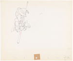 "PINOCCHIO" PRODUCTION DRAWING ORIGINAL ART.