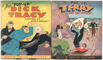 "THE POP-UP DICK TRACY & TERRY AND THE PIRATES" BOOK PAIR.