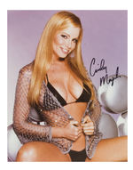 PLAYBOY MODELS SIGNED PHOTO TRIO.