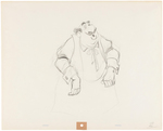 "LADY AND THE TRAMP" PRODUCTION DRAWING ORIGINAL ART PAIR.