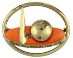 NYWF LARGE T&P OVAL PIN.