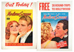 MOVIE MAGAZINE DISPLAY SIGNS W/CHRISTY ART.