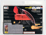 G.I. JOE A.G.P. (ANTI-GRAVITY POD) SERIES 7 BOXED VEHICLE AFA 85NM+.