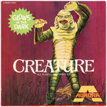 AURORA "CREATURE" FROM THE BLACK LAGOON GLOW-IN-THE-DARK MODEL KIT (1969 ISSUE).