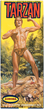 AURORA "TARZAN" MODEL KIT.