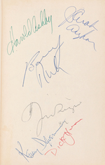 "ESQUIRE's 1946 JAZZ BOOK" SIGNED BY 19 JAZZ PERSONALITIES.