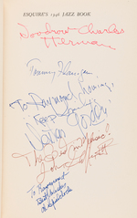 "ESQUIRE's 1946 JAZZ BOOK" SIGNED BY 19 JAZZ PERSONALITIES.