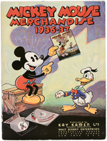 WALT DISNEY "MICKEY MOUSE MERCHANDISE 1936-37" EXCEPTIONAL RETAILER'S CATALOG.