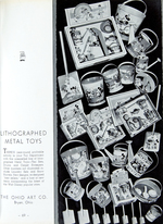 "WALT DISNEY CHARACTER MERCHANDISE 1938-1939" EXCEPTIONAL RETAILER'S CATALOG.